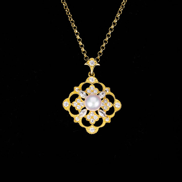 Light Luxury 925 Silver Natural Pearl Pendant – Jewelry Gift Ideas — 1
