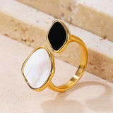 Cold Style Open Square Fashionable High-grade Ring – Stylish Gifts — 6