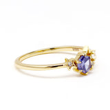 Natural Moonstone Tanzanian Star Ring Girl – Gifts for Kids — 8