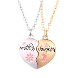 2PCS Set Jewelry Mother Daughter Necklace – Jewelry Gift Ideas — 4