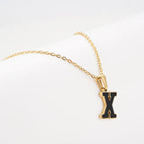 Titanium Steel First Word Letter Necklace Women's – Jewelry Gift Ideas — 2