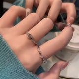 Heart-shaped Zircon Ring For Women – Gifts for Her — 8