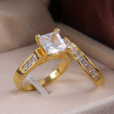 Fashion Temperament Couple Zircon Ring – Stylish Gifts — 6
