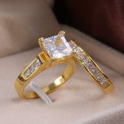 Fashion Temperament Couple Zircon Ring – Stylish Gifts — 6