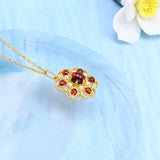 Vintage Hollow Out Flower Pendant – Jewelry Gift Ideas — 4