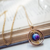 Star Necklace Cosmic Galaxy Pendant Stainless – Jewelry Gift Ideas — 5