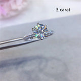 Half Of The Country Moissanite Diamond Ring Fidelity – Everyday Gifts — 6