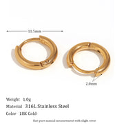 All-match Ear Clip Ear Hoop Jewelry Niche Stainless – Stylish Gifts — 10
