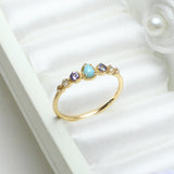 925 Silver Natural Haiwen Tanzanite Ring Girl – Gifts for Kids — 4