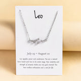 Explosive Diamond Twelve Constellation Necklace – Jewelry Gift Ideas — 10