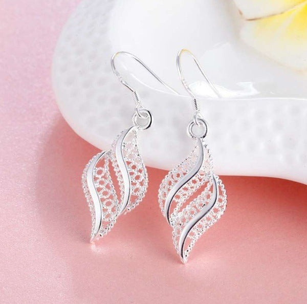Geometric Female Soft Hollow Stud Earrings – Gifts for Her — 2