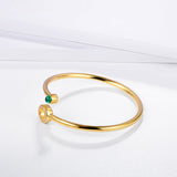 Fashion Emerald Women Bangle Street Bracelet – Stylish Gifts — 2