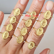 Fashion Personality December Flower Ring – Stylish Gifts — 7