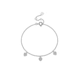 Silver Love Pendant Bracelet For Women – Jewelry Gift Ideas — 5
