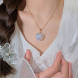 Fashion Moonstone Necklace For Cartoon Princess – Jewelry Gift Ideas — 13
