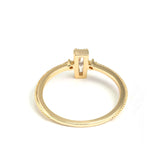 Tee Zircon Brilliant Women's Ring Cut By Dharma Stick – Gifts for Her — 2