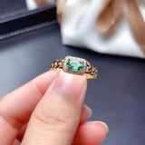 Fashion Emerald Ring For Women – Stylish Gifts — 13