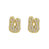 18K Brass Balloon Bubble Zircon Small Size Stud – Birthday Gifts — 15