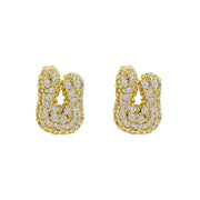 18K Brass Balloon Bubble Zircon Small Size Stud – Birthday Gifts — 15