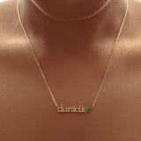 Name Pendant Heart-shaped Necklace For Ladies – Jewelry Gift Ideas — 2