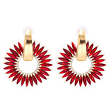 Women's Vintage Exaggerated Geometric Stud Earrings – Gifts for Her — 4