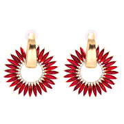 Women's Vintage Exaggerated Geometric Stud Earrings – Gifts for Her — 4