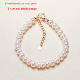 Freshwater Pearl Plain White Bracelet – Jewelry Gift Ideas — 4
