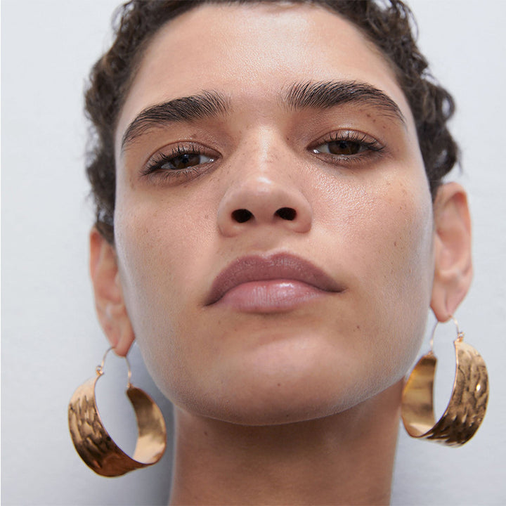 Fashion Metal Round Earrings Trend – Stylish Gifts — 1