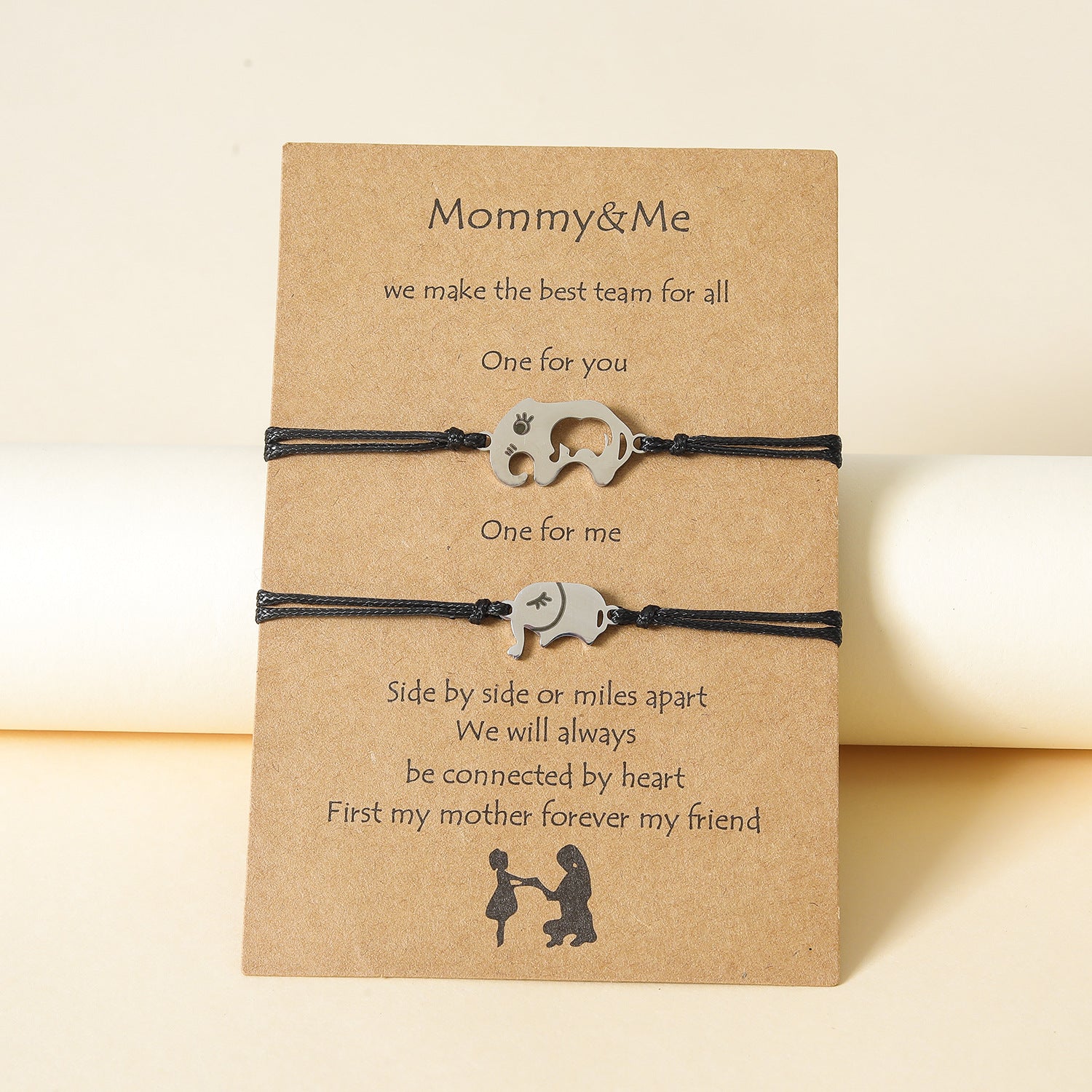 Mother's Day Card Creative Stainless Steel – Jewelry Gift Ideas — 1