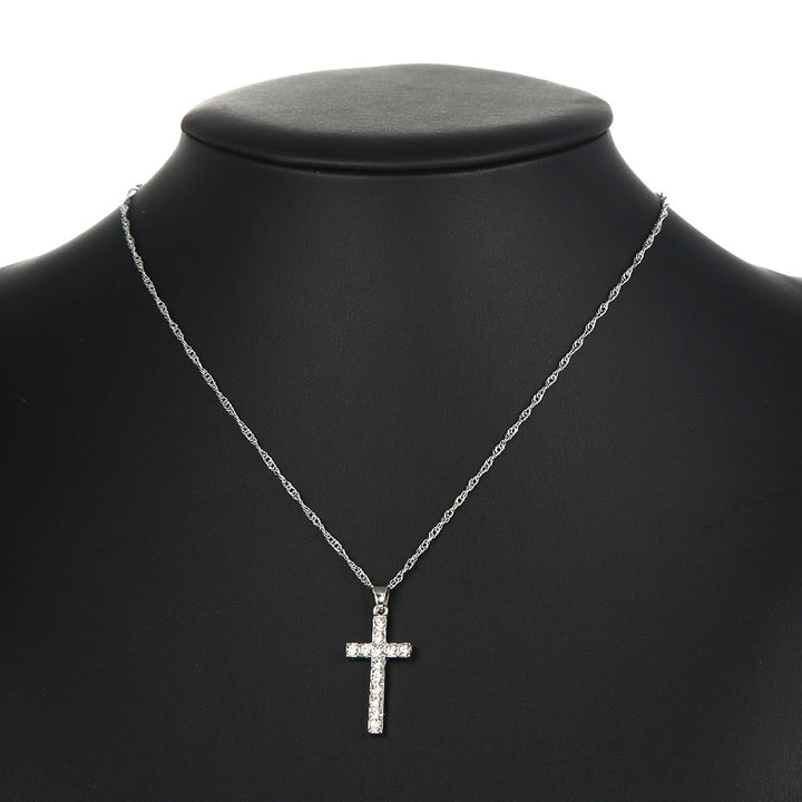 Hip Hop Men's Classic Cross Pendant Necklace – Jewelry Gift Ideas — 1