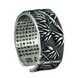 Heart Sutra Ring Vintage Version Bamboo Ornament – Unique Gift Ideas — 2