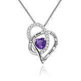 Birthstone S925 Silver Necklace Pendant – Jewelry Gift Ideas — 7