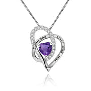 Birthstone S925 Silver Necklace Pendant – Jewelry Gift Ideas — 7