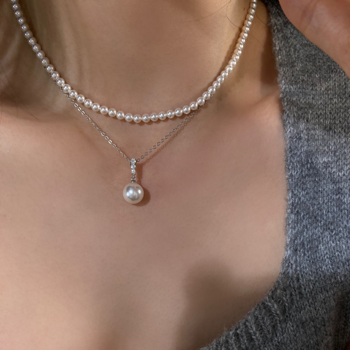 Simple Personalized All-match A Pearl Necklace – Jewelry Gift Ideas — 1
