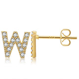 Fashion Trend Small Letter Ear Studs – Stylish Gifts — 11