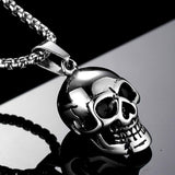 Classic Simple Versatile Stainless Steel Skull – Jewelry Gift Ideas — 2