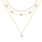 Design-forward Minimalist Multi-layer Necklace – Jewelry Gift Ideas — 16