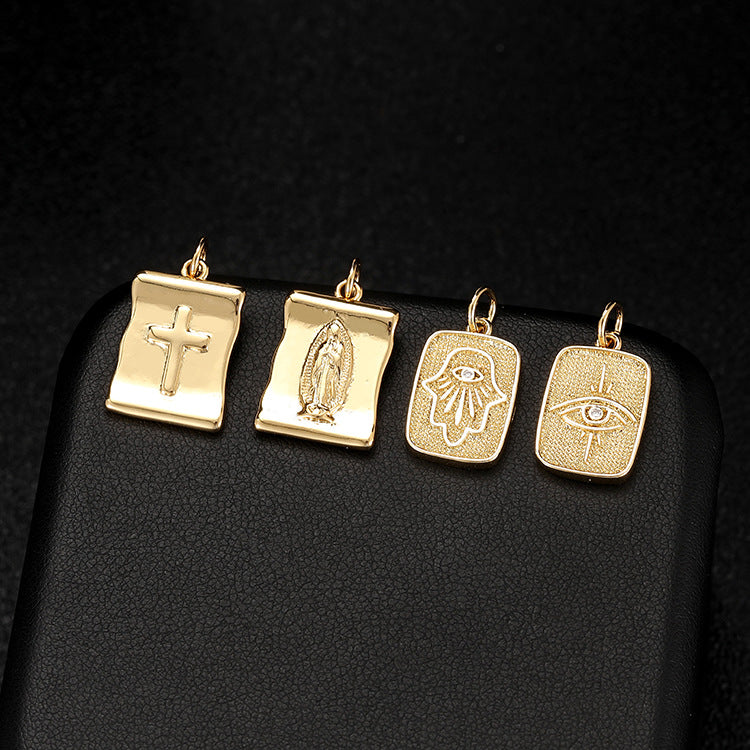Copper Plating 14K Gold Micro Inlaid Zircon – Jewelry Gift Ideas — 1