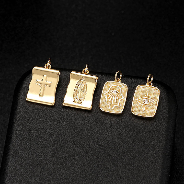 Copper Plating 14K Gold Micro Inlaid Zircon – Jewelry Gift Ideas — 1