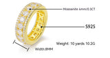S925 Sterling Silver Moissanite Ring Exquisite – Useful Gifts — 4
