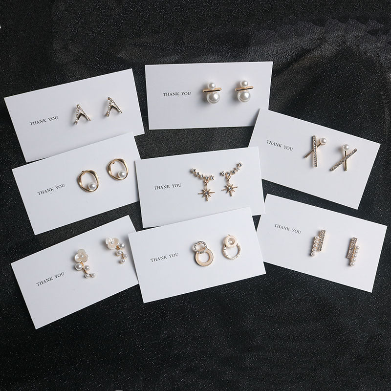 Trendy Sterling Silver Needle Stud Earrings For Women – Stylish Gifts — 1