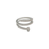 Net Celebrity Frigid Style Hand Ornament Spiral Ring – Stylish Gifts — 2