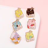 Personalized Oil Drip Brooch Milk Zinc Alloy – Jewelry Gift Ideas — 9