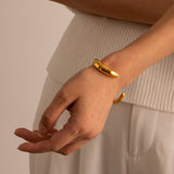 Fashion Stainless Steel Irregular Bracelet – Jewelry Gift Ideas — 7