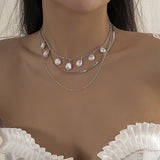 Metal Style Sweet Cool Pearl Necklace – Jewelry Gift Ideas — 6