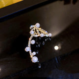 925 Silver Needle Korean Fashion Personality Pearl – Stylish Gifts — 4