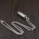 Silver Antique Craft Silver Necklace Pendant – Jewelry Gift Ideas — 3