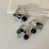 Natural Stone Beaded Tassel Metal Ring – Thoughtful Gifts — 7
