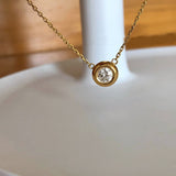 S925 Sterling Silver Single Diamond Bubble – Jewelry Gift Ideas — 8