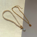 Two-piece Pearl Pendant Personalized Street – Jewelry Gift Ideas — 2